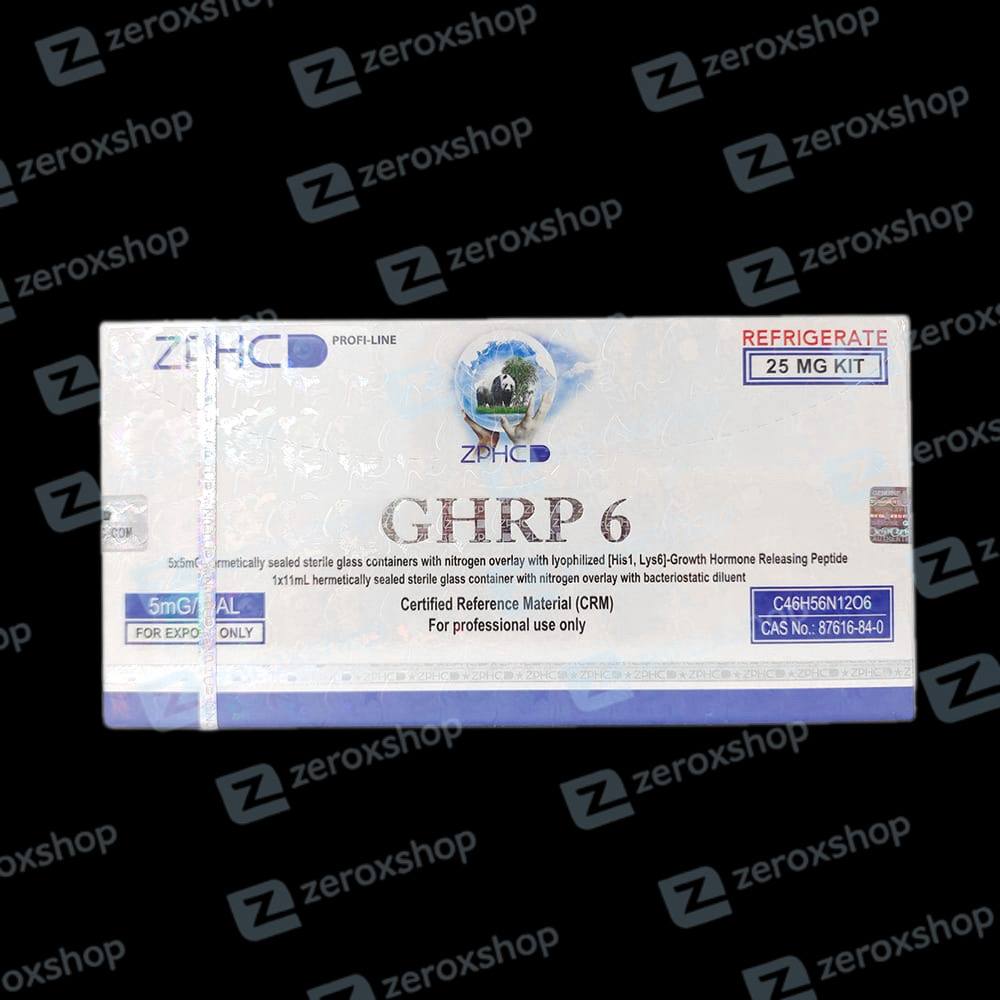 GHRP-6 25mg 5 vials 5mg/vial ZPHC