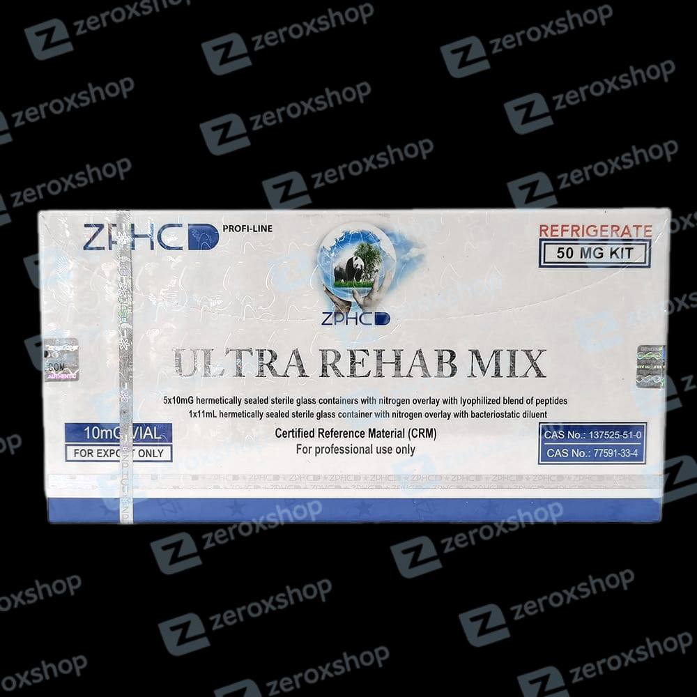 Ultra rehab MIX (BPC-157 + TB-500) 50mg 5 vials 10mg/vial ZPHC