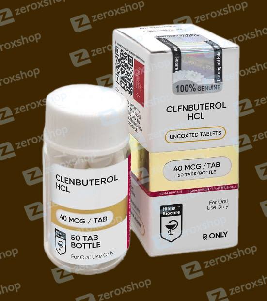 Clenbuterol 50tabs 40 mcg/tab