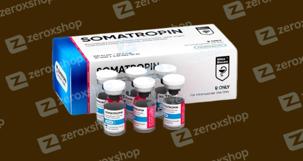 HGH Somatropin Powder 10IUx5 vials/50 IU