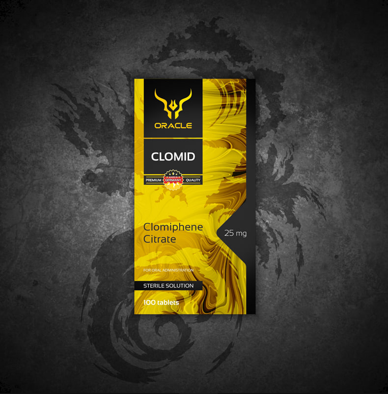 CLOMIPHENE 50tab 25mg/tab ORACLE